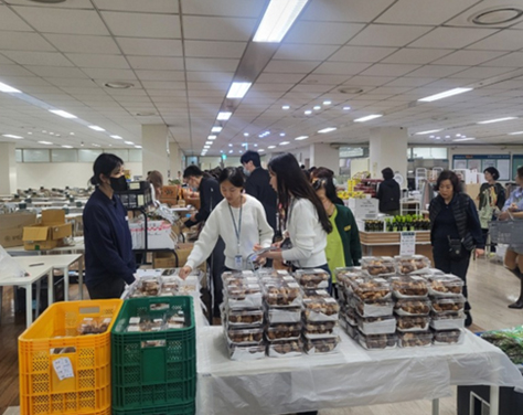 현대그린푸드 시식행사 현장 3